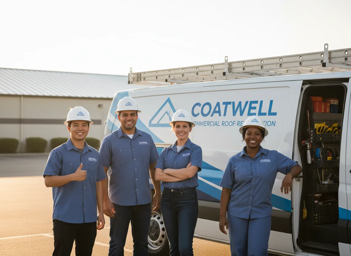 Commercial roof coating company in Castroville, TX